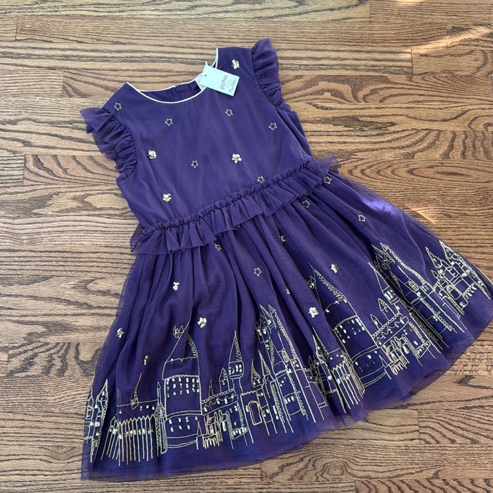 Mini Boden x Harry Potter Hogwarts Dress NWT 9-10